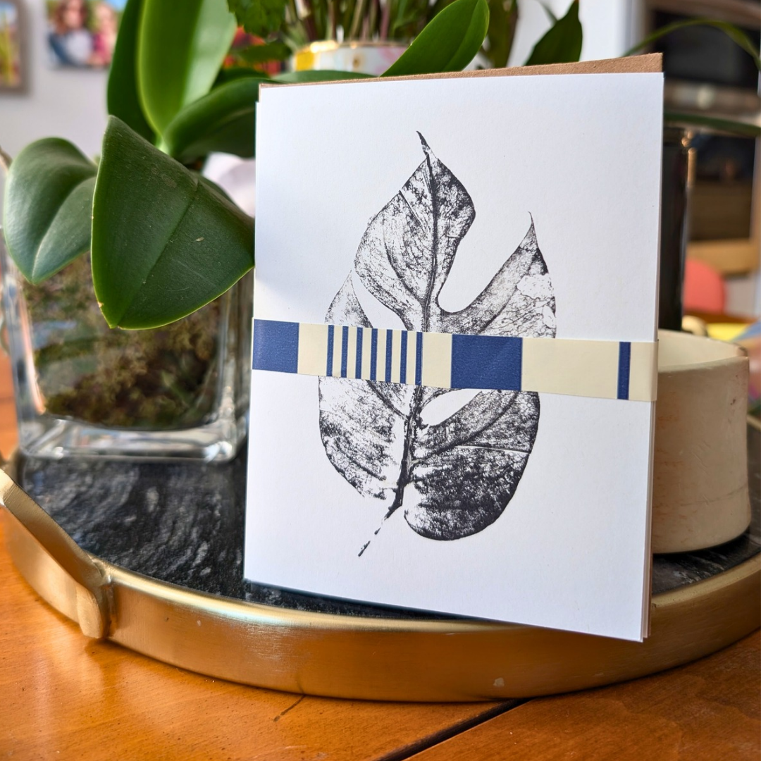 Botanical Monoprint Card Collection