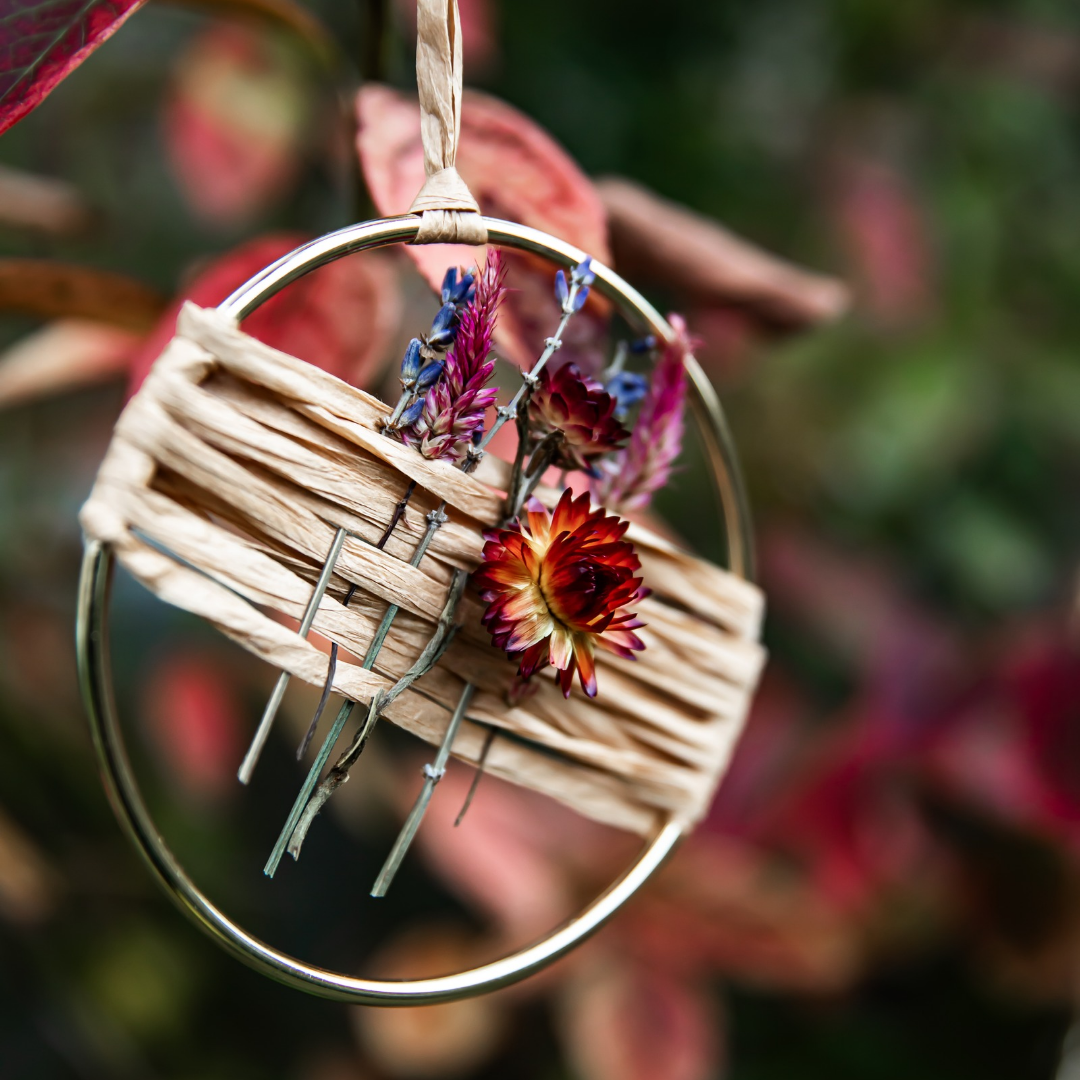 Dried Flower Wall Hanging