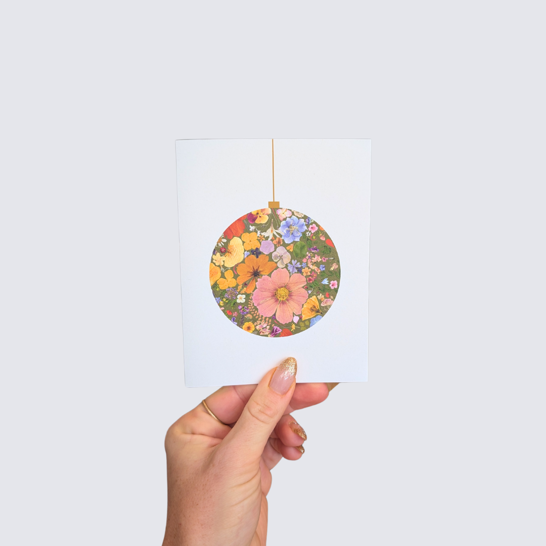 Flower Ornament Cards (Blank)