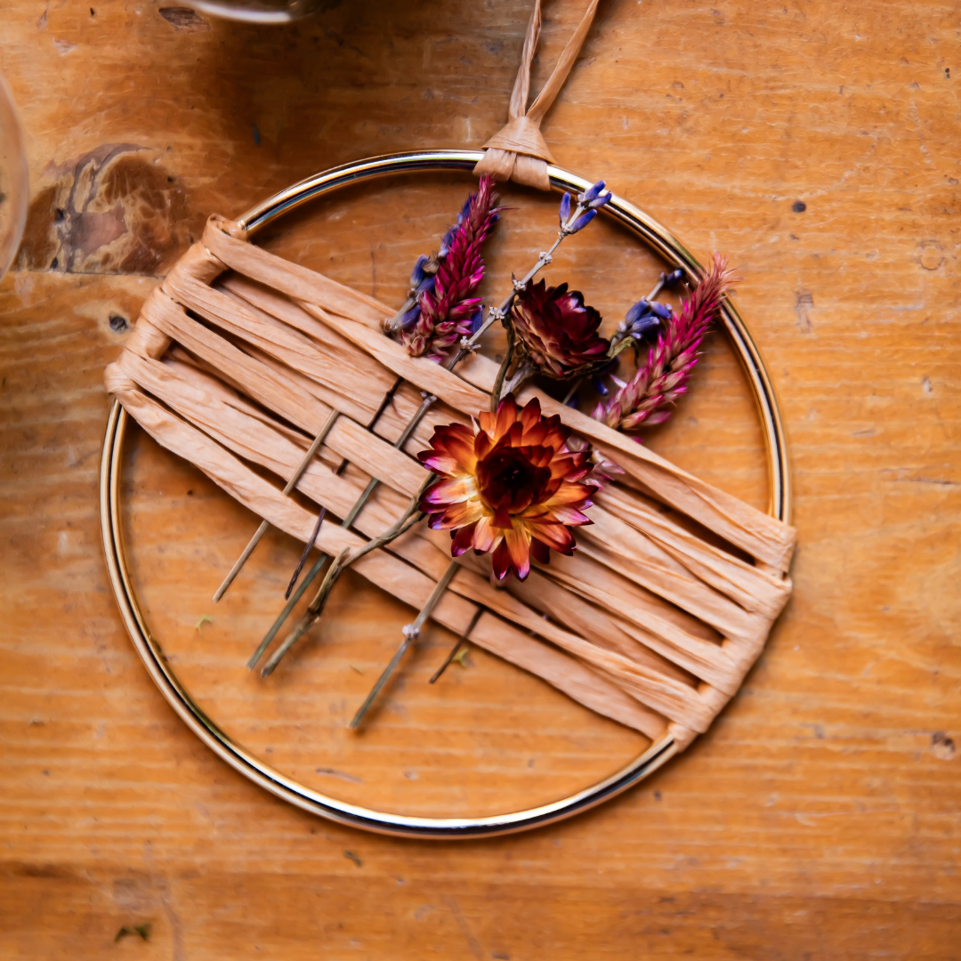 Dried Flower Wall Hanging